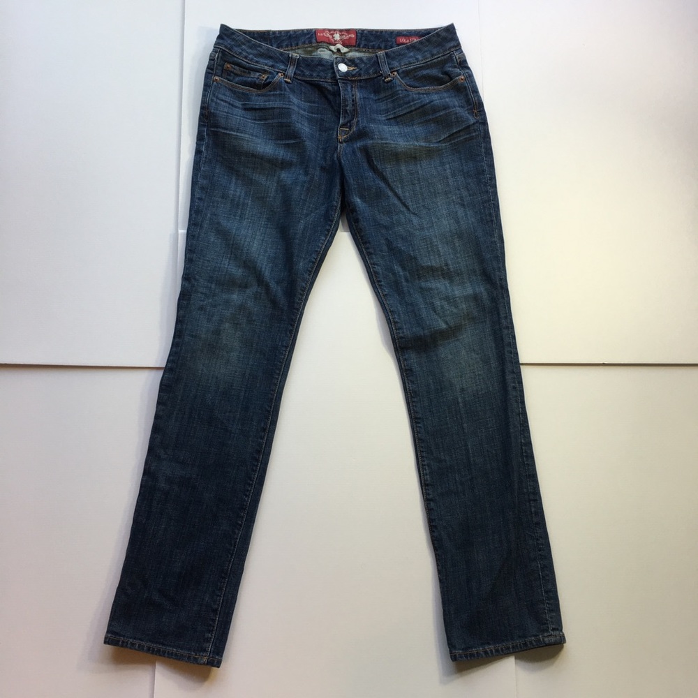 Lucky Brand Women’s Straight Leg Jeans 12/31 Reg - Picture 1 of 7